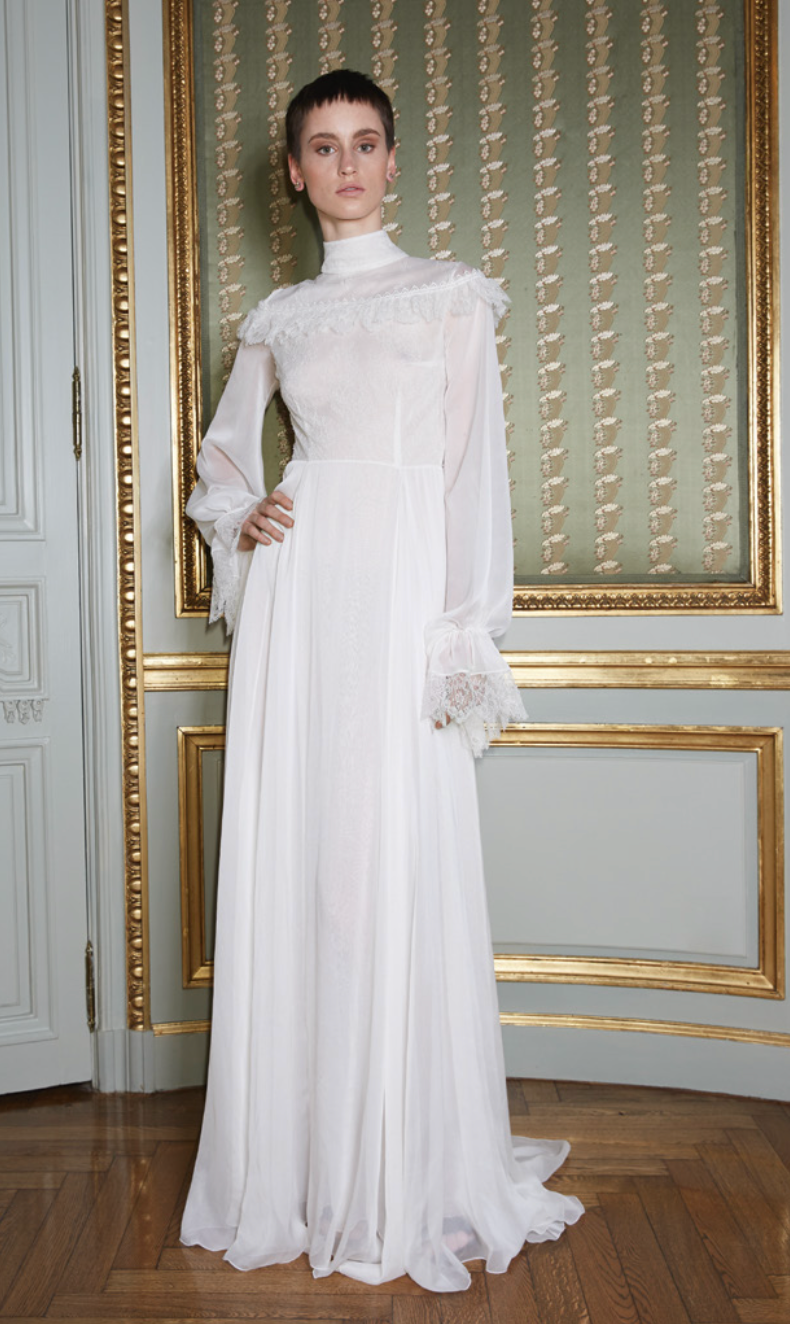 Lace Chiffon Dress